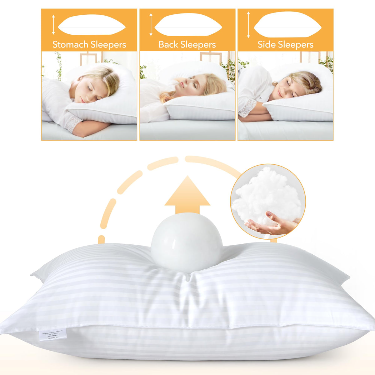 King Size Pillows Set of 2 V175121
