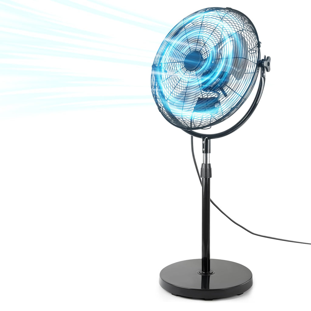 20 Inch Heavy Duty High Velocity Metal Stand Pedestal Fan J285822