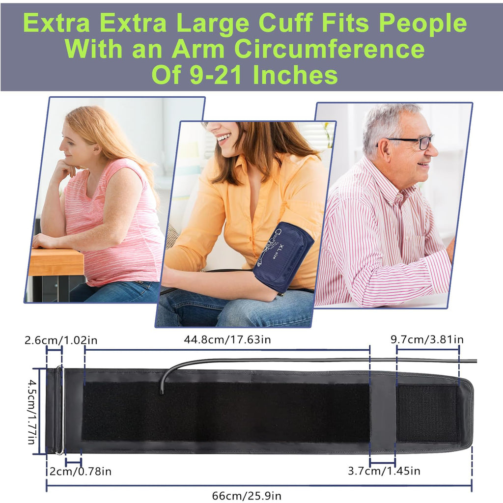 Extra Large Blood Pressure Cuff 22-52CM Adjustable R975