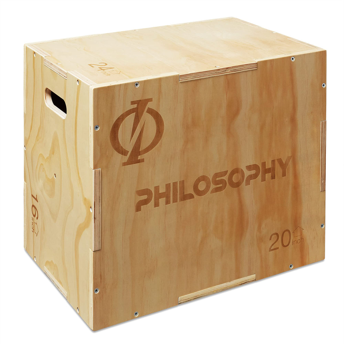 3-in-1 Wooden Plyo Box Q6354