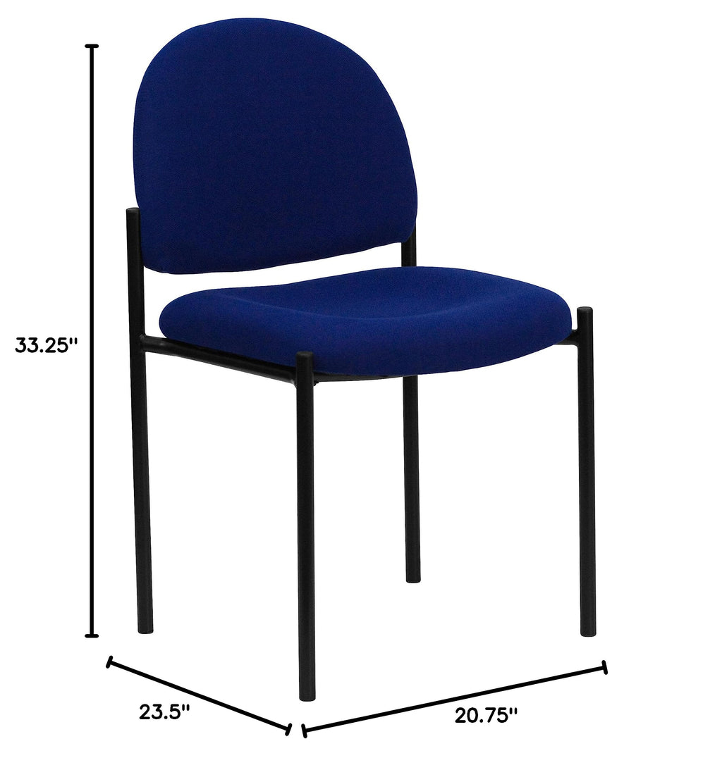 Navy Stackable Reception Chair G2830