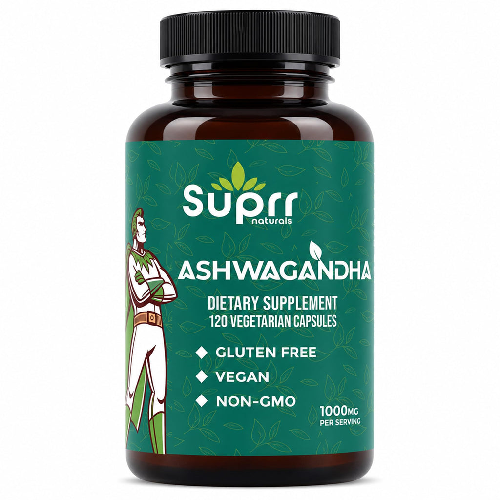 Ashwagandha 1000mg Supplement 120 Capsules S79500