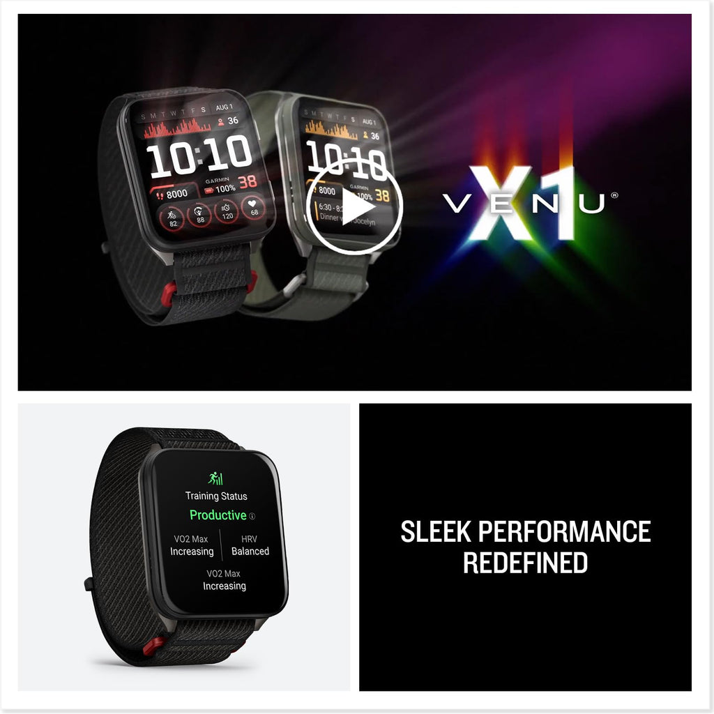 Black 51mm Smartwatch C8701
