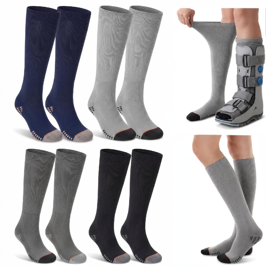4 Pairs Walking Boot Socks D38932