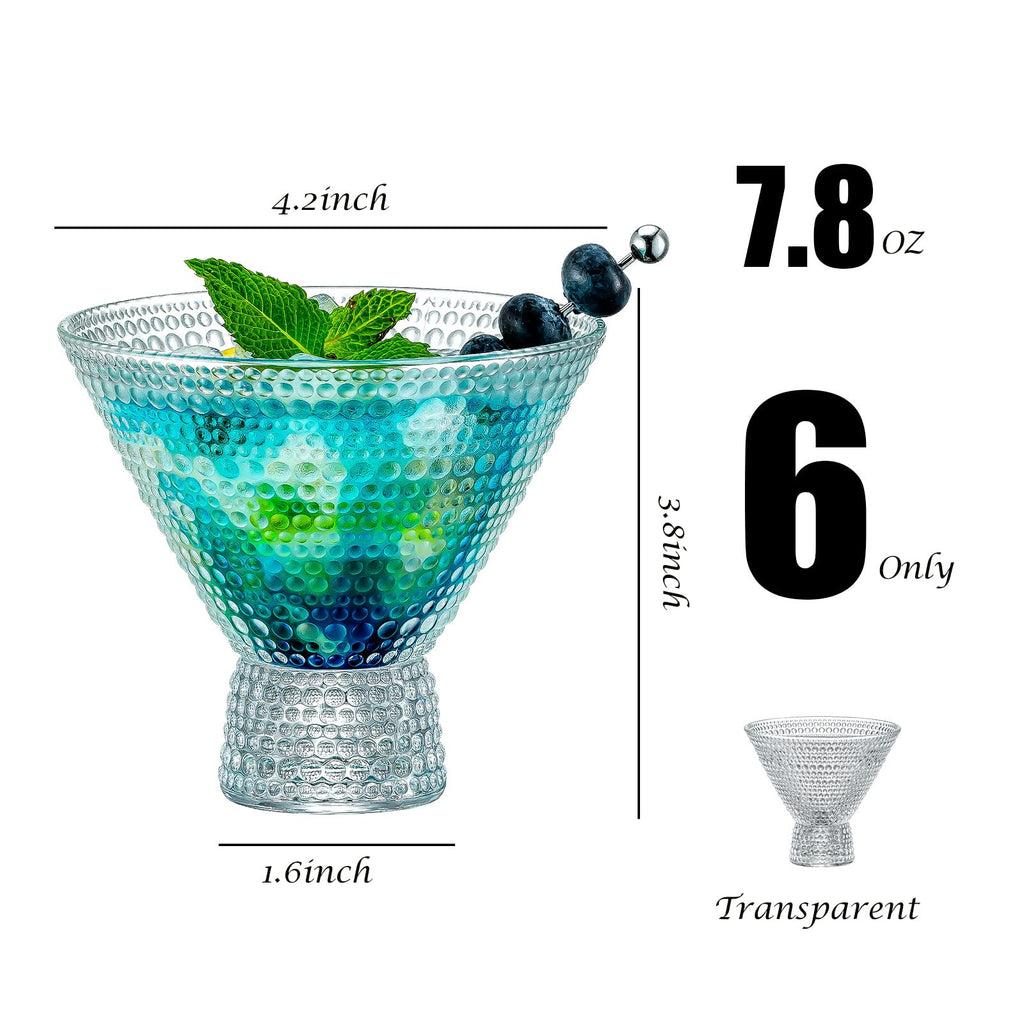 Martini Glasses Set of 6 G2312