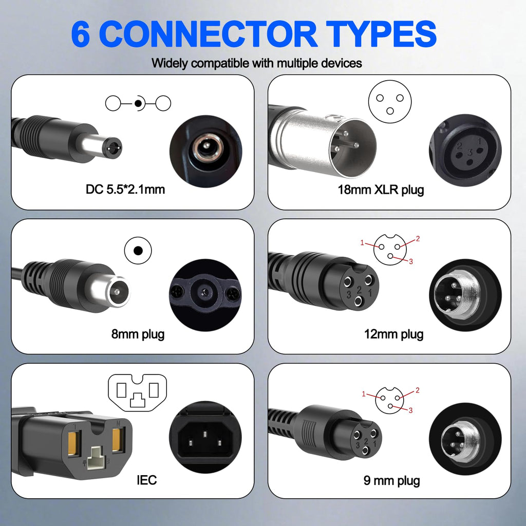 42V 2A Universal Scooter Charger S8471