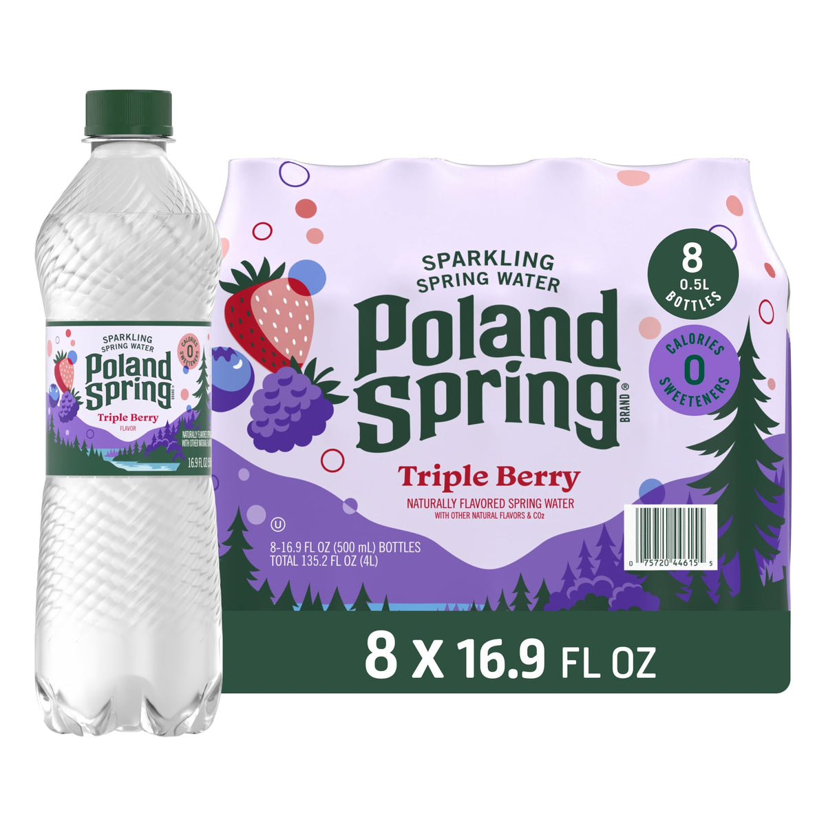 Sparkling Bottled Water 33.8 Fl Oz U6254