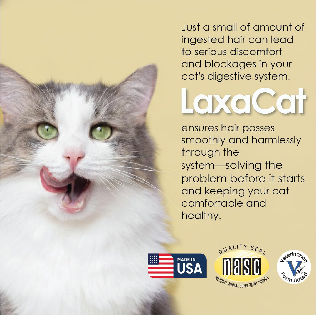 5 oz Petroleum Free Cat Hairball Gel L85480