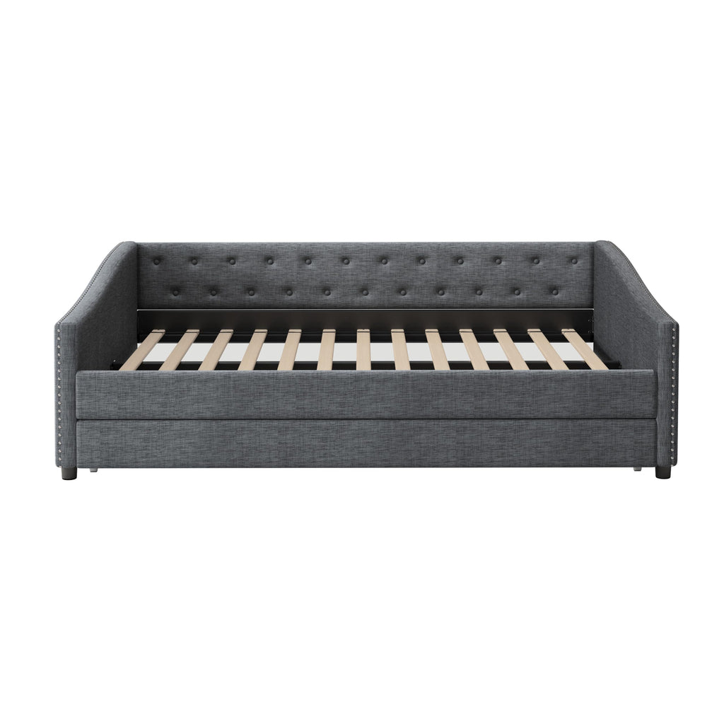 Full Size Upholstered Daybed with Trundle Z398