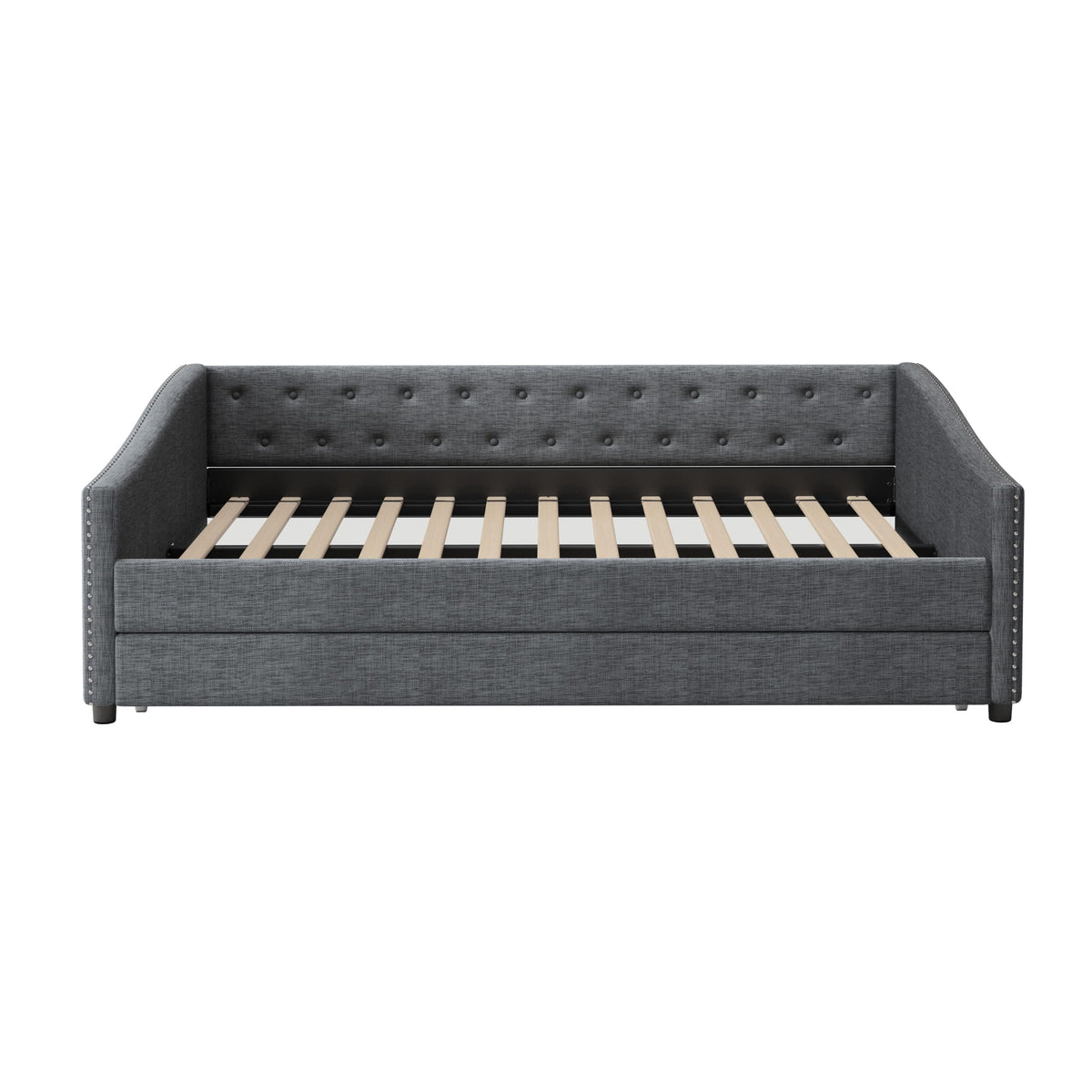 Full Size Upholstered Daybed with Trundle Z398