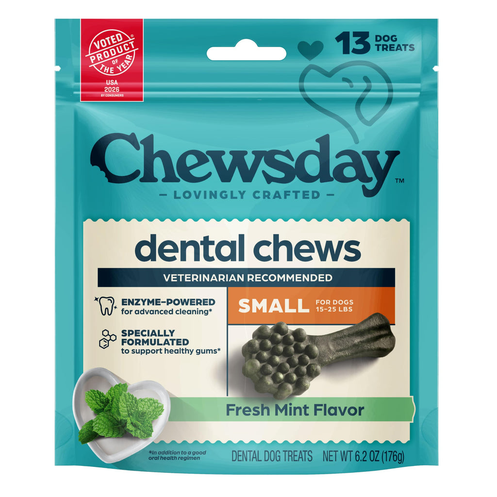 Fresh Mint Flavor Dental Chews, 13 Count G4240