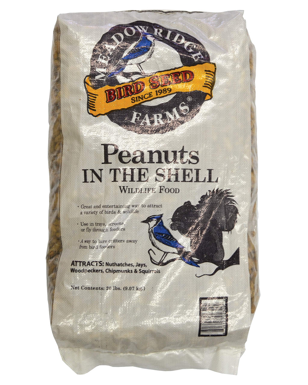 Peanuts in the Shell Wildlife Food 20-Pound Bag X900