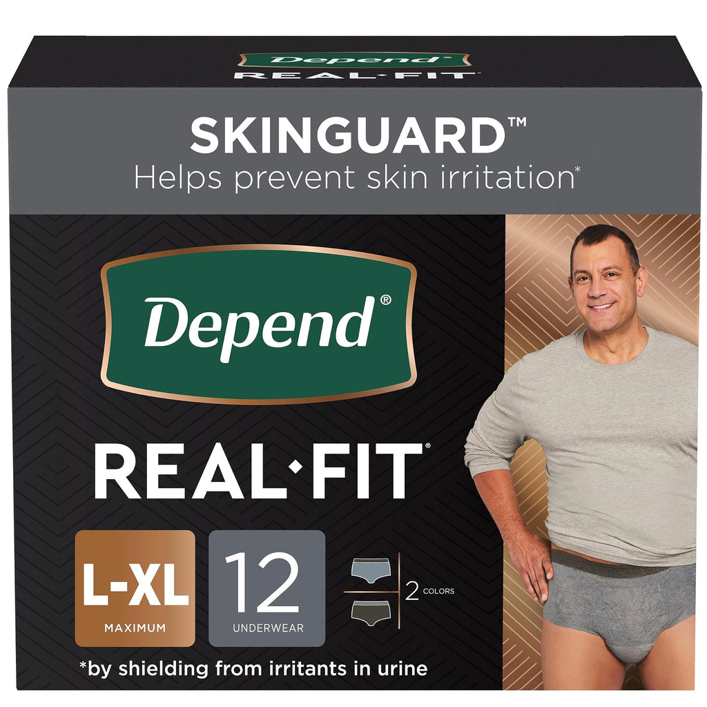 Large/X-Large Incontinence Underwear 12 Count N8961
