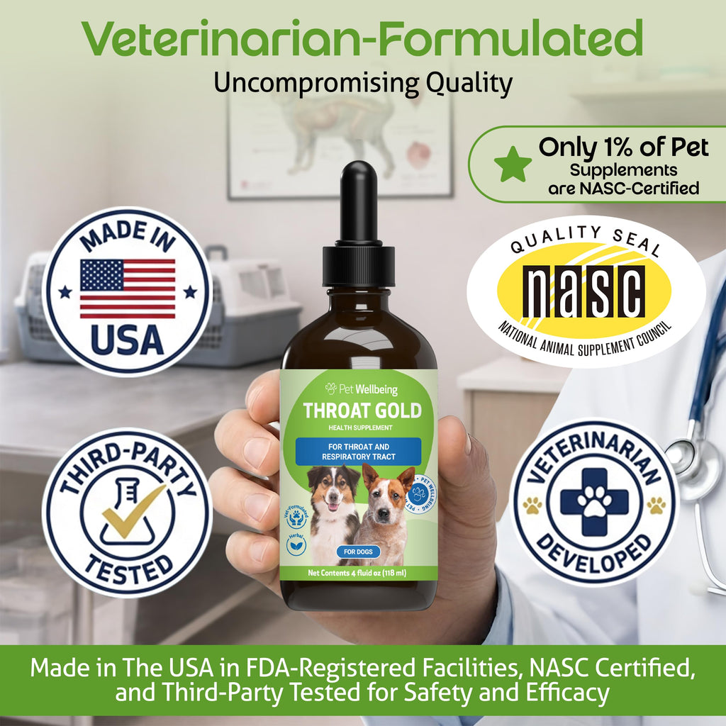 Throat Discomfort & Immune Care for Dogs, 4 oz X34273
