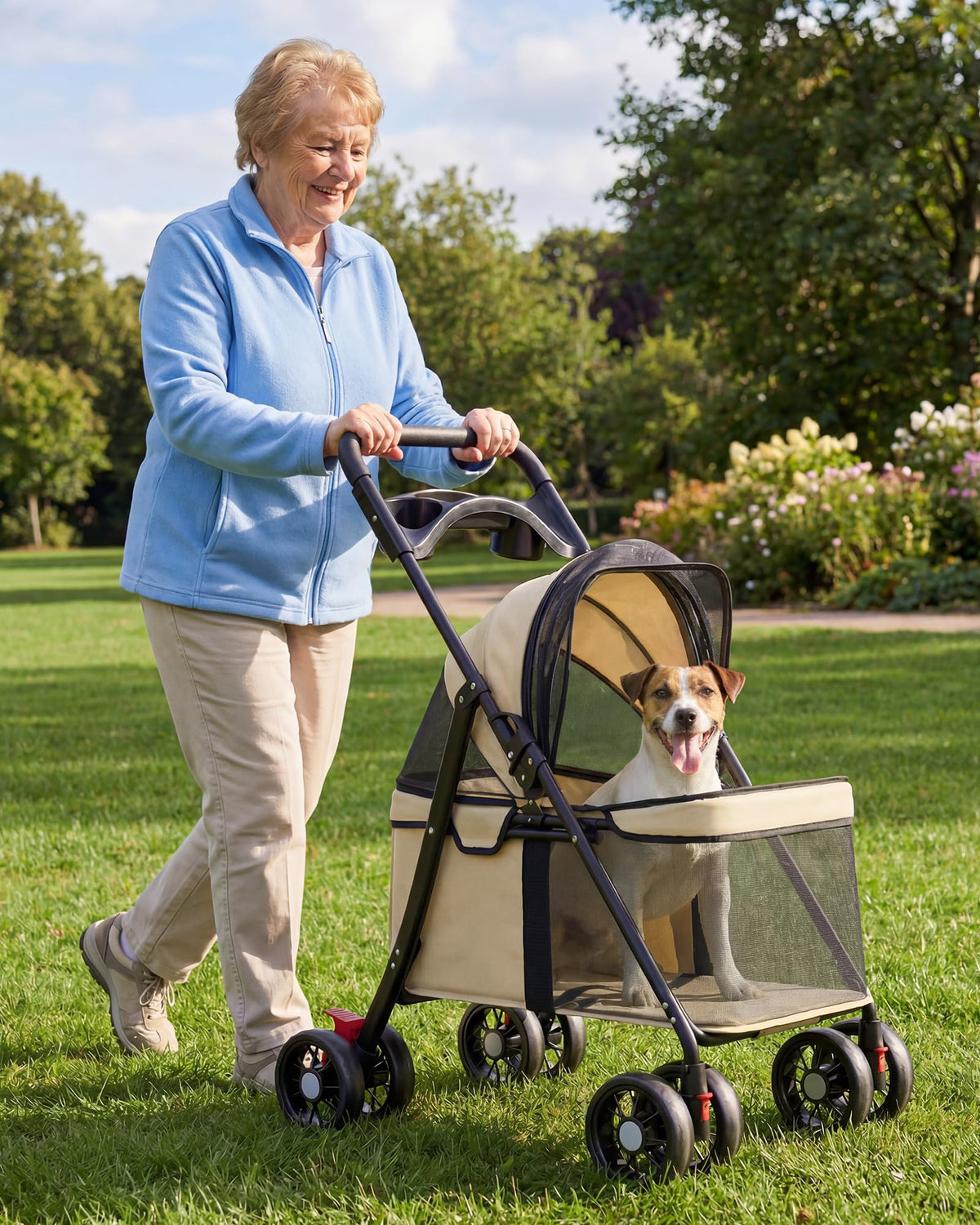 Foldable Pet Stroller R76445