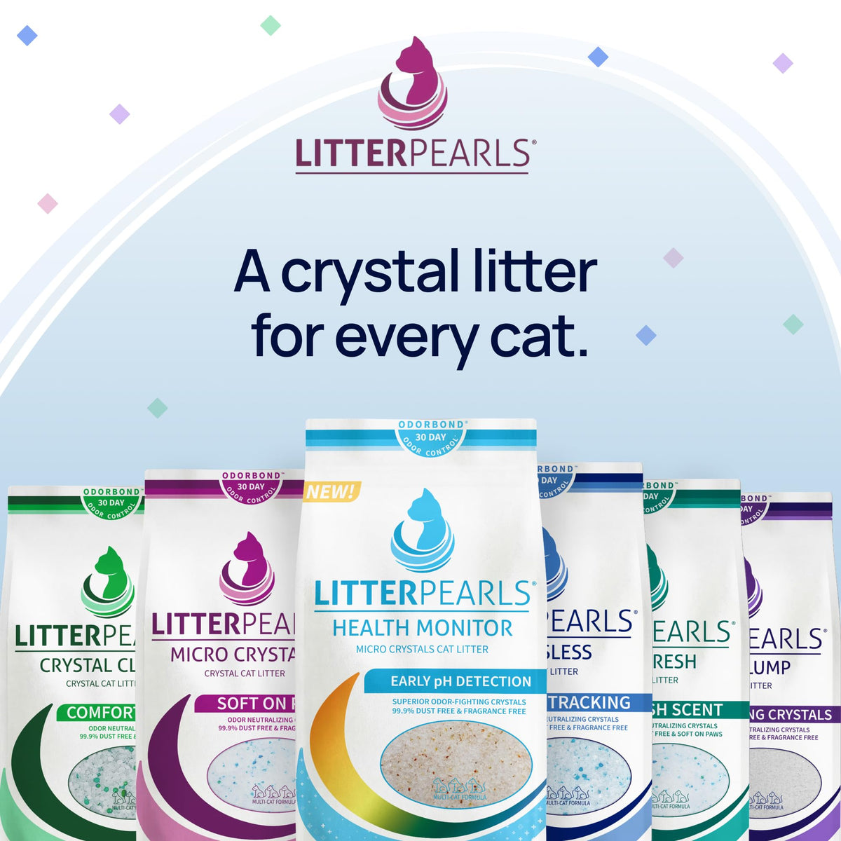 Scented Crystals Litter 7lb W4547