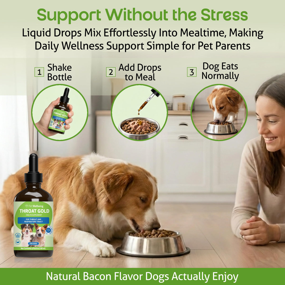 Throat Discomfort & Immune Care for Dogs, 4 oz X34273