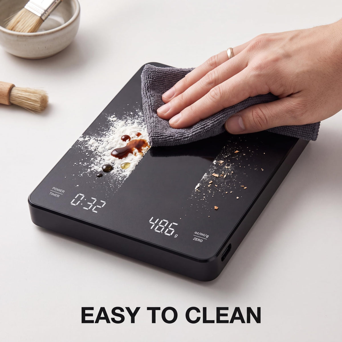 Rechargeable Digital Coffee Scale with Timer K7357