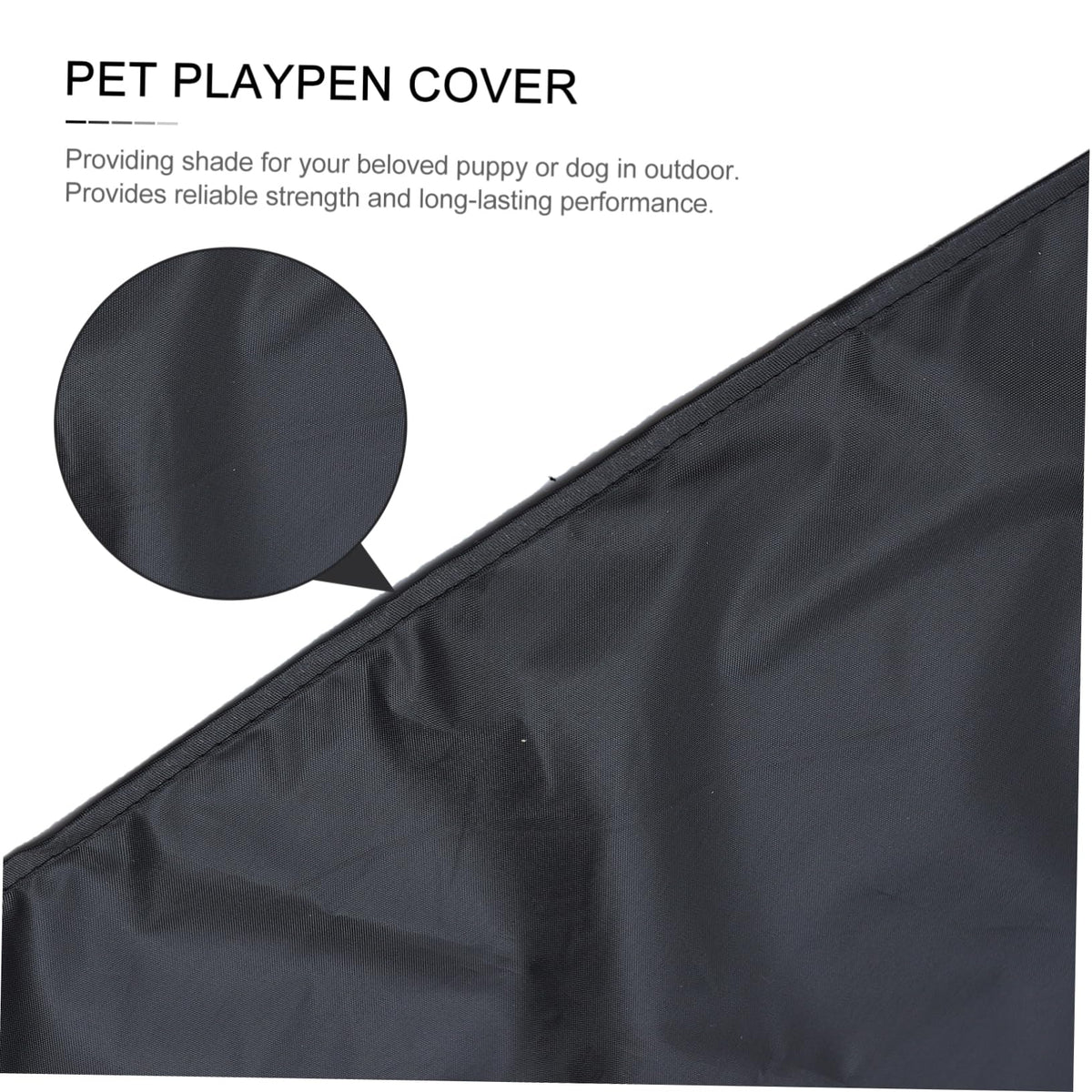 Waterproof Dog Pen Roof Cover 210D Oxford Cloth R486