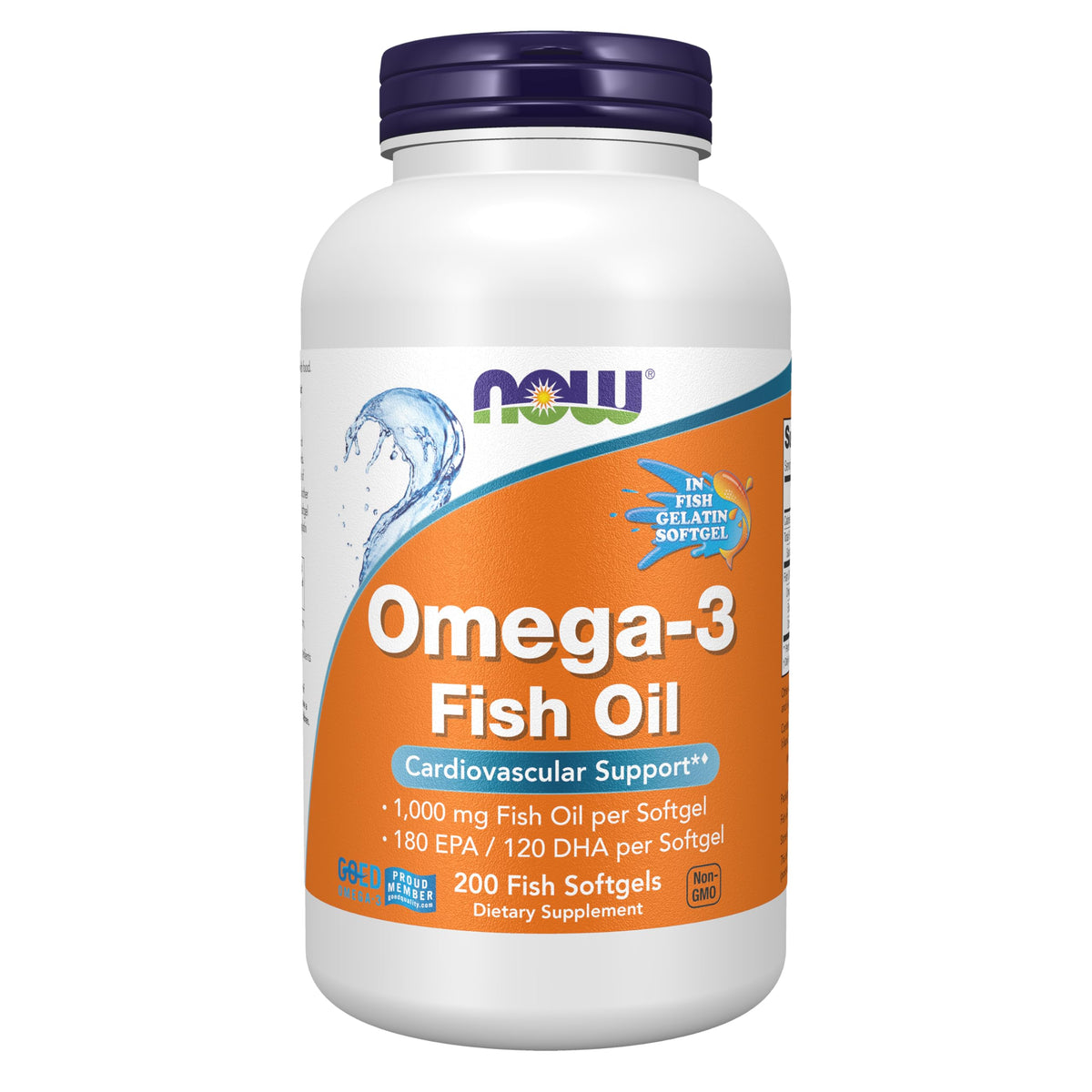 Omega-3 200 Fish Gelatin Softgels I570