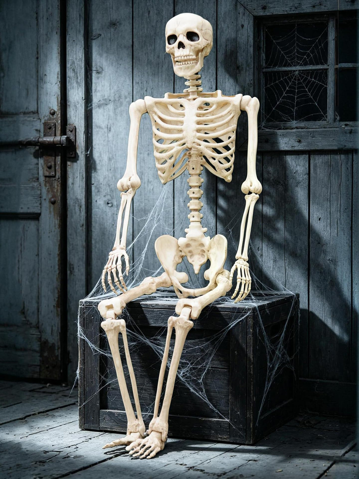 Life Size Posable Skeleton with Movable Joints O701