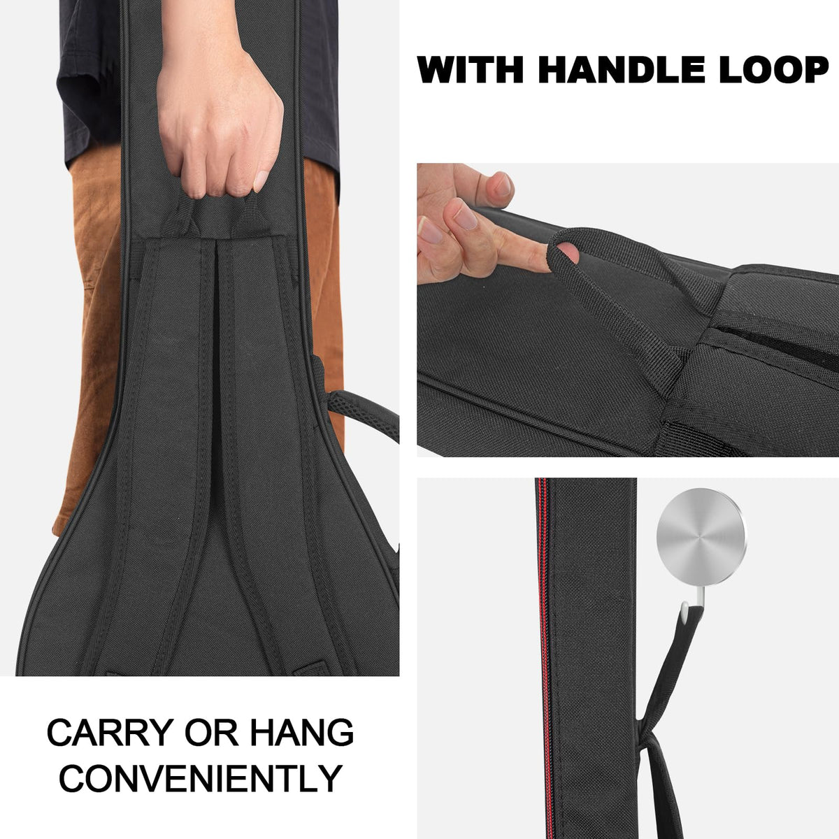 Black Padded Electric Guitar Bag I127941