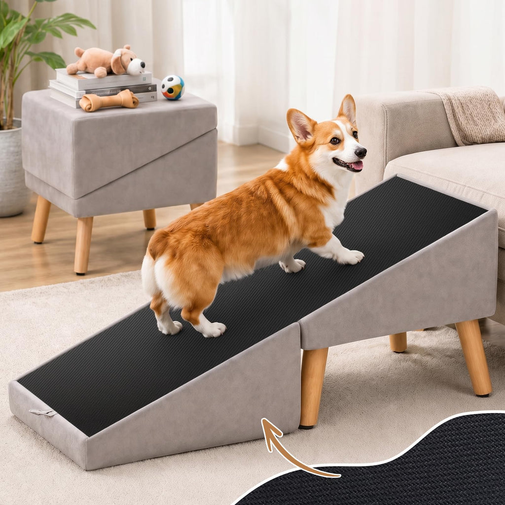 Foldable Dog Ramp Gray A52510