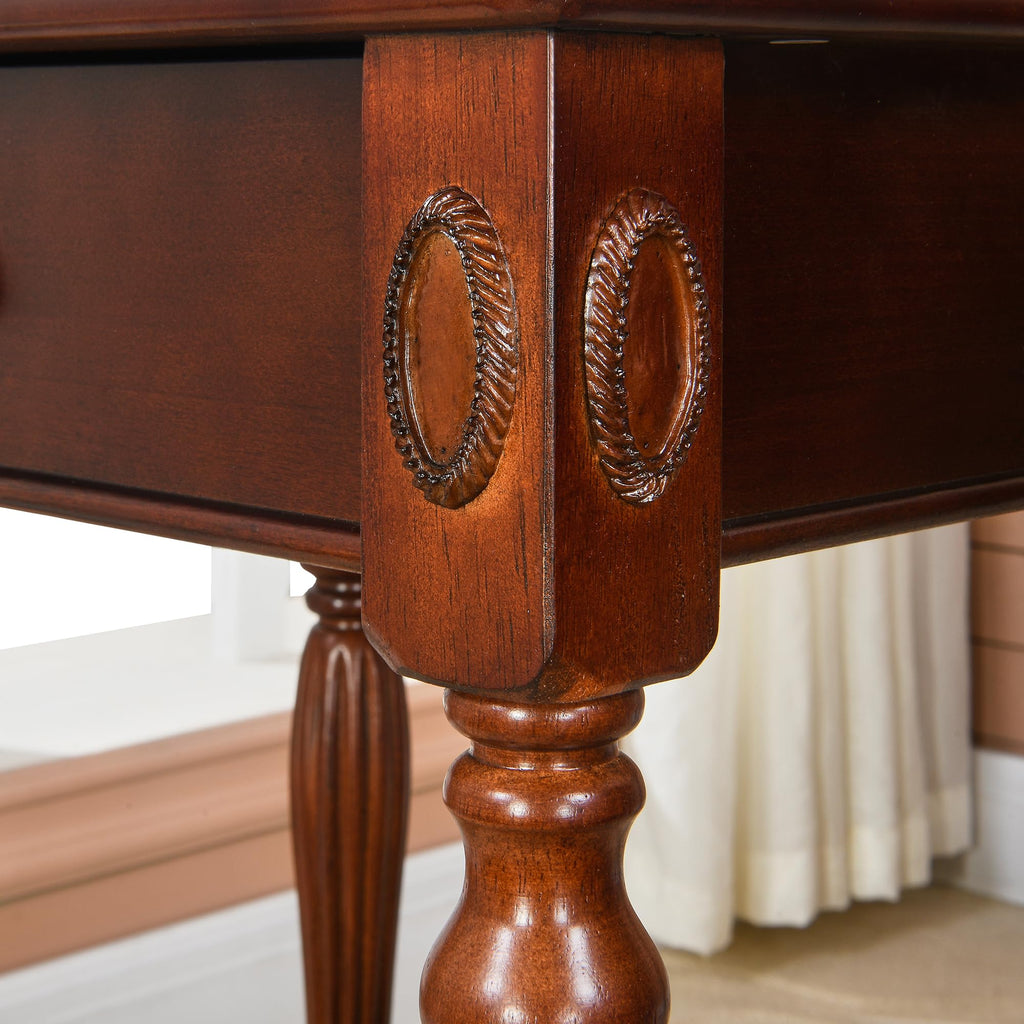 Side Table with Drawer and Storage Shelf T402