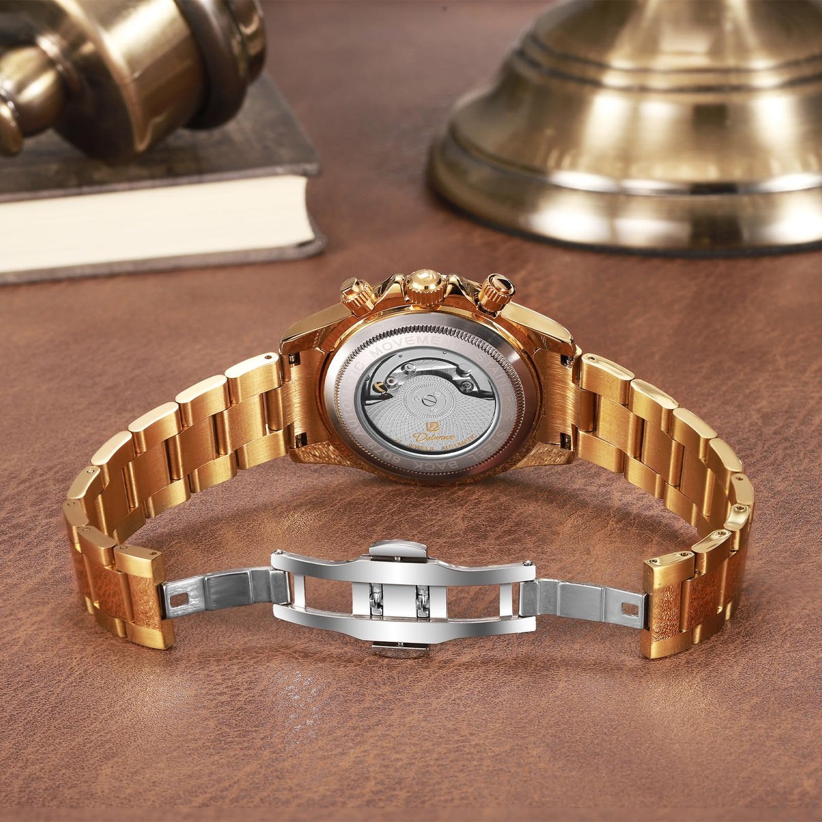 Men's Automatic Stainless Steel Mechanical Watch W209