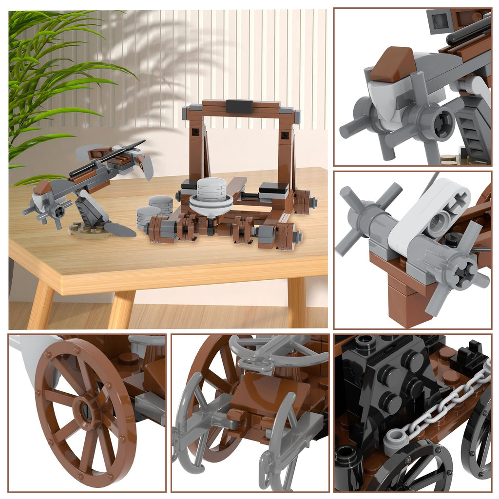 564 Pcs Medieval Weapons Building Block Set C273601