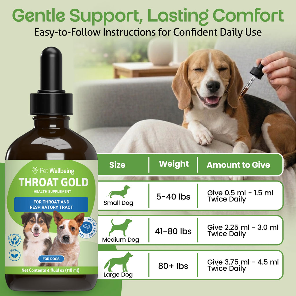 Throat Discomfort & Immune Care for Dogs, 4 oz X34273