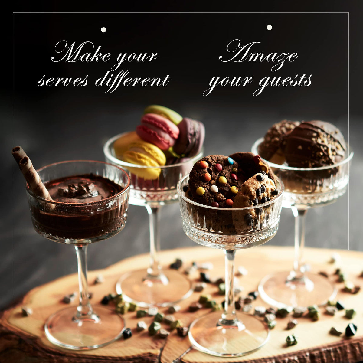 Coupe Glasses Set of 4 P5785