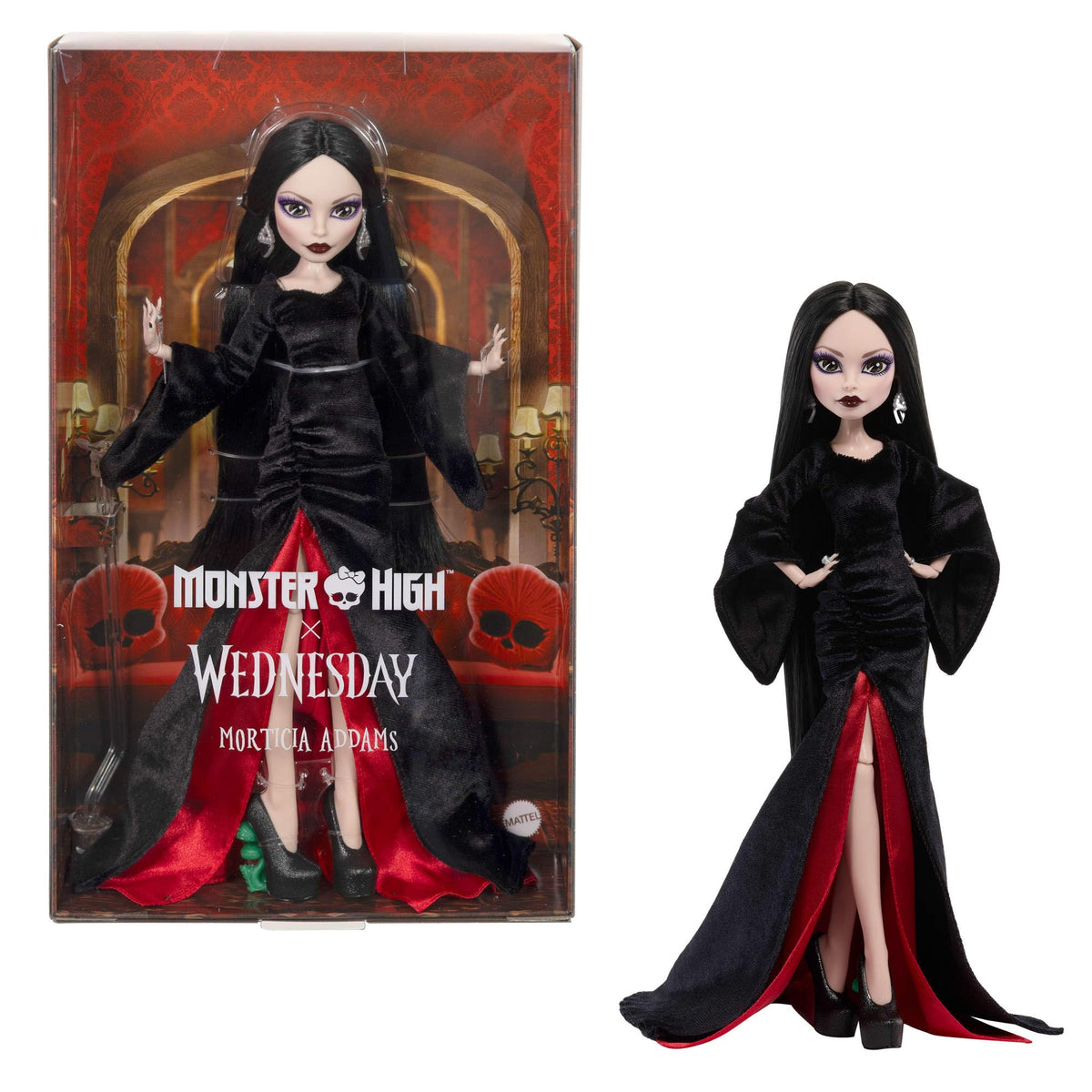 Morticia Addams Doll D5446