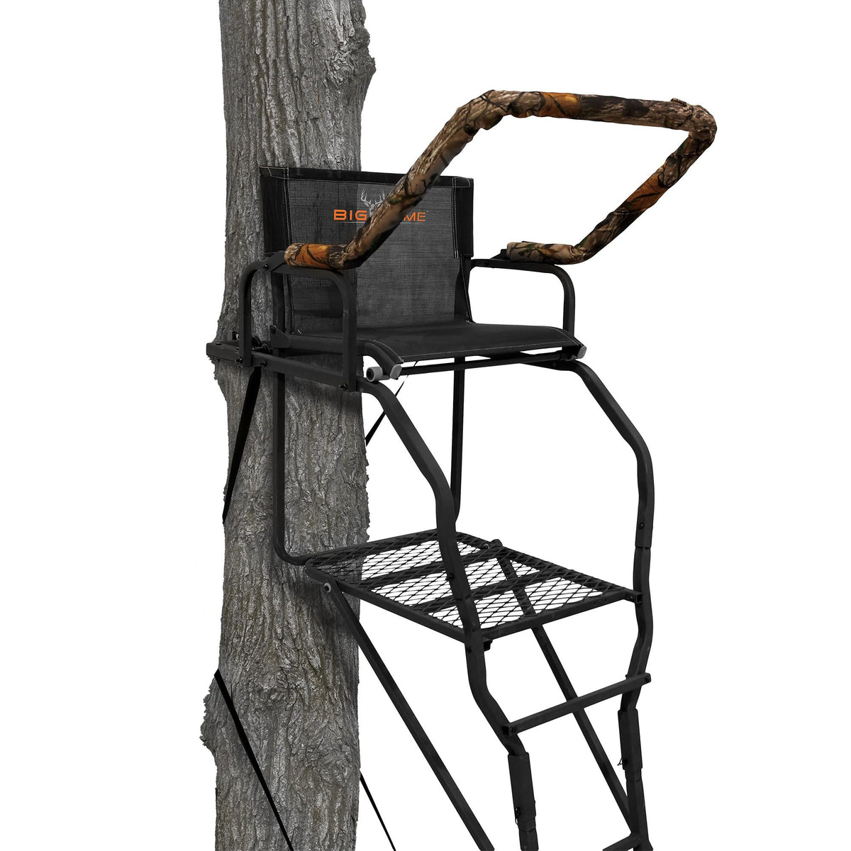 Ladder Treestand with Flip Back Seat T27683