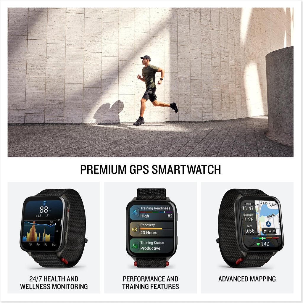 Black 51mm Smartwatch C8701