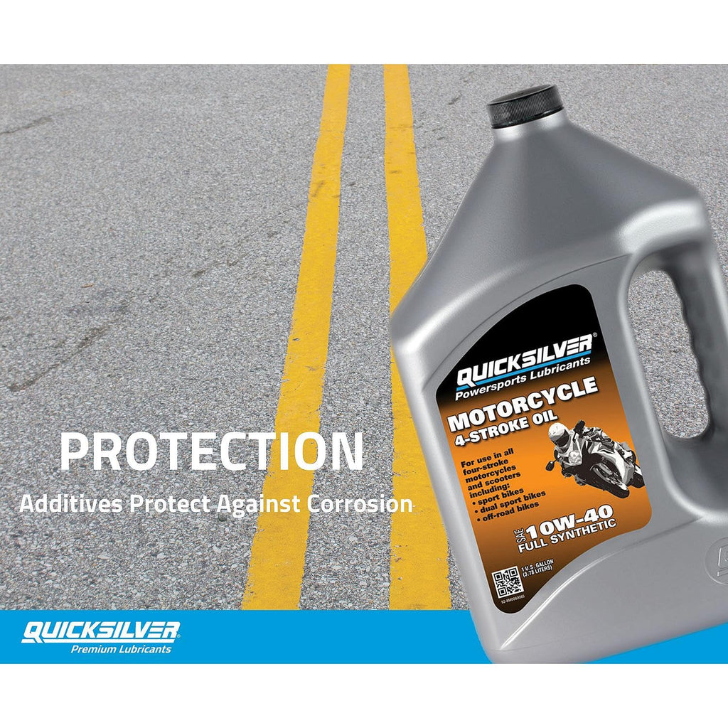 10W-40 Full Synthetic 4-Stroke Motorcycle Oil S7208