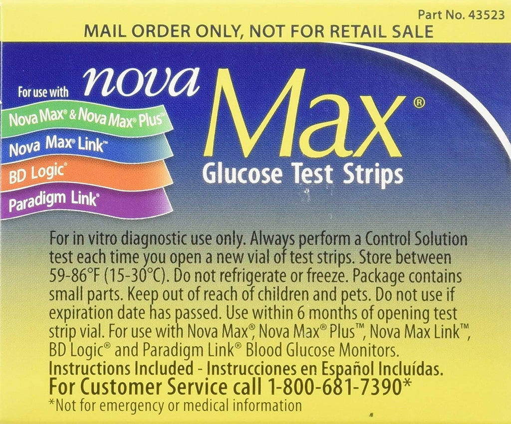 Glucose Test Strips 250Ct X7867