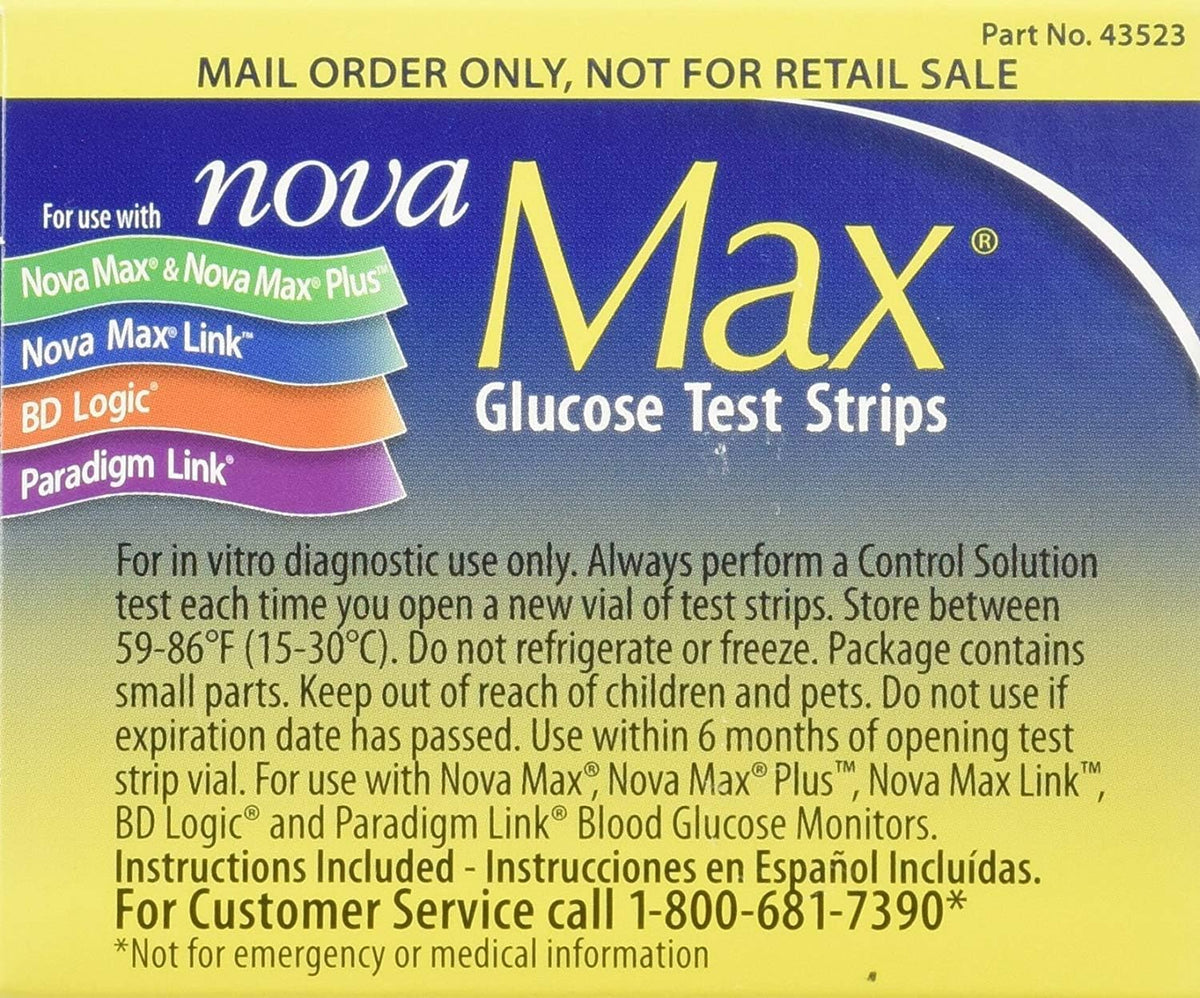 Glucose Test Strips 250Ct X7867
