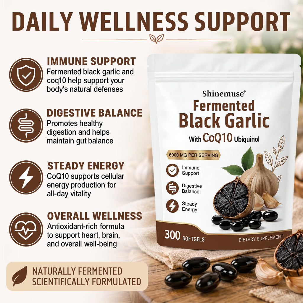 Black Garlic Extract 300 Softgels M426