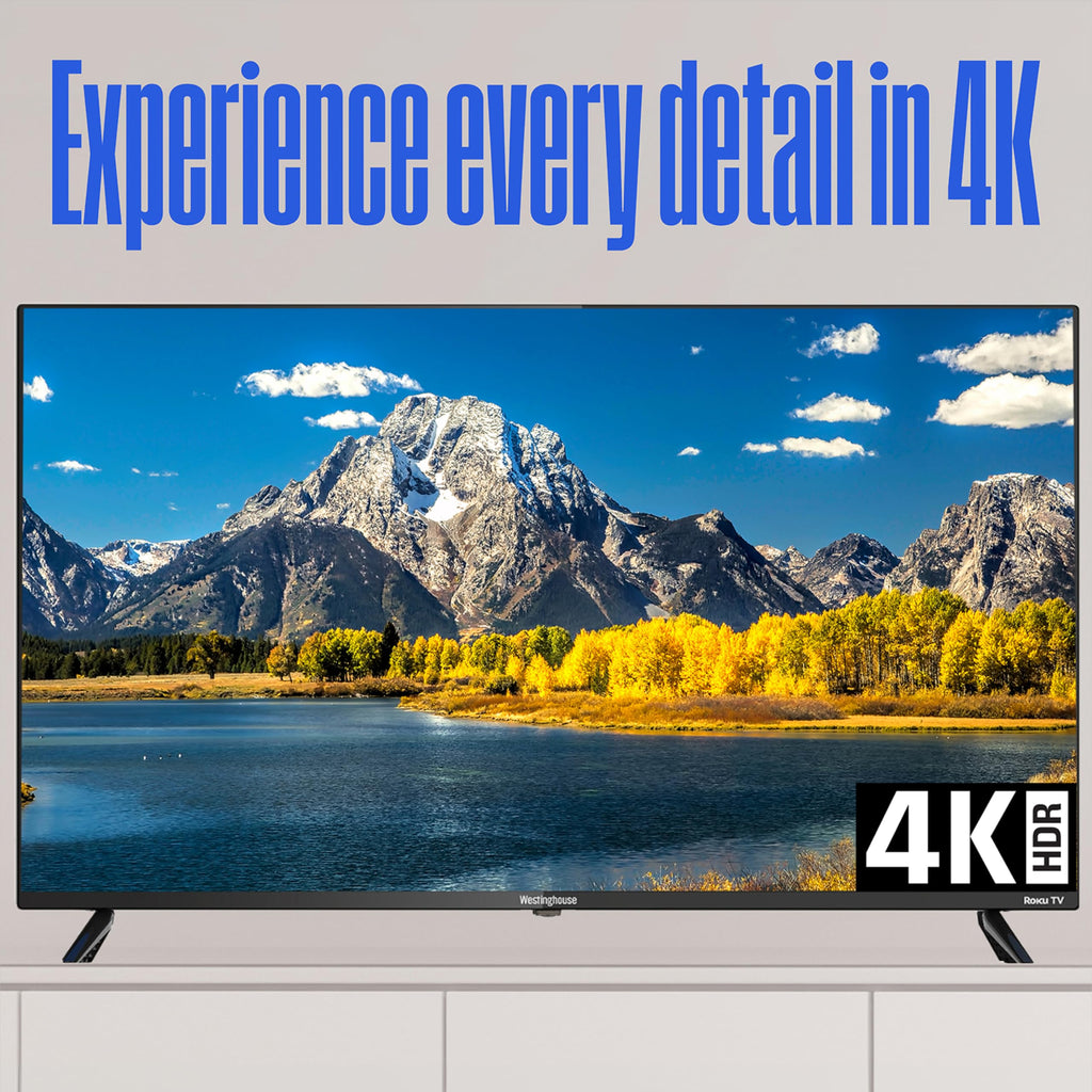 55 Inch 4K TV and 2.0 Channel Soundbar L542